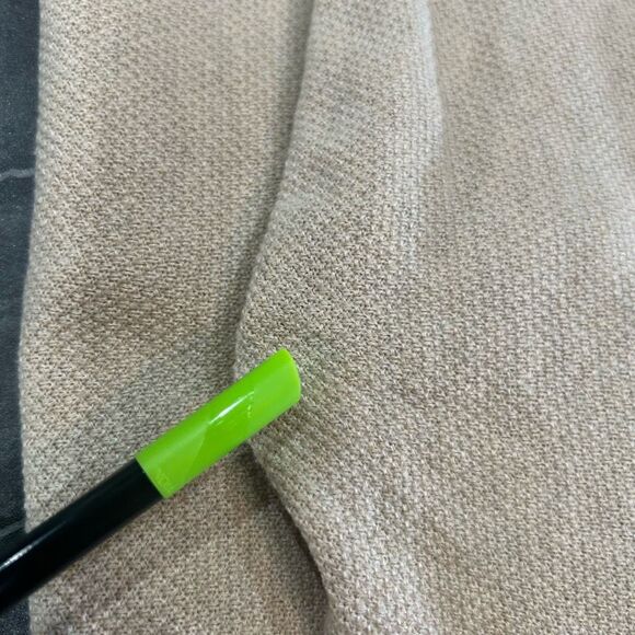 Michael Kors Large Tan Thin Knit Sweater Top - Picture 10 of 10